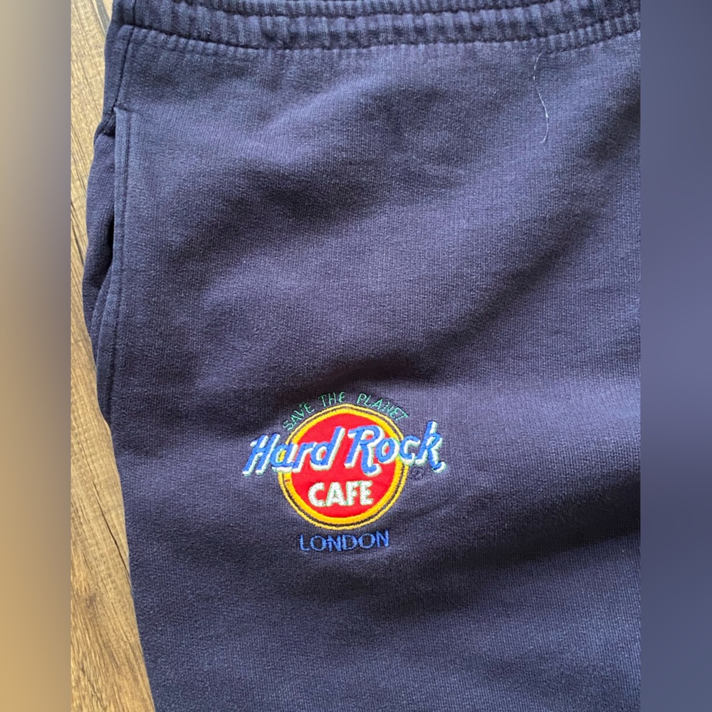 HRC Hard Rock Cafe London England UK Fleece jogger sweatpants
